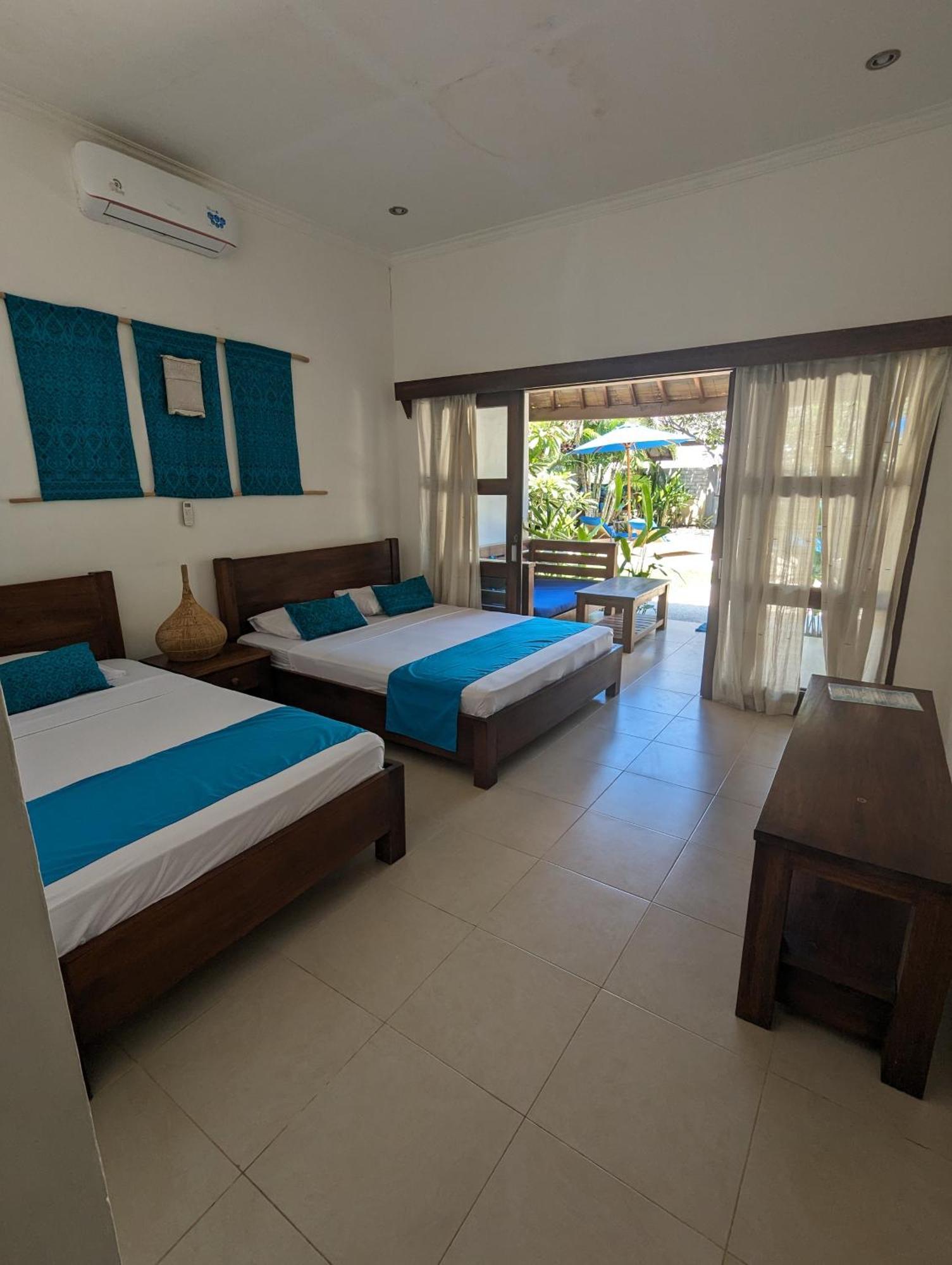 Indigo Bungalows Gili Trawangan Bagian luar foto
