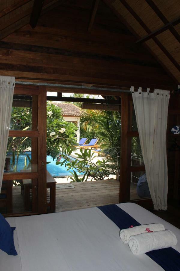 Indigo Bungalows Gili Trawangan Bagian luar foto